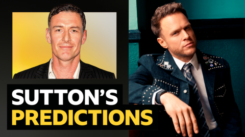 Chris Sutton's Premier League predictions v Olly Murs