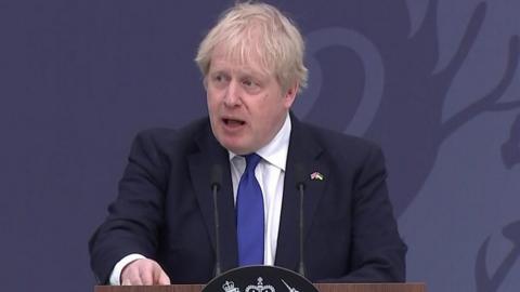 Prime Minister of the UK, Boris Johnson