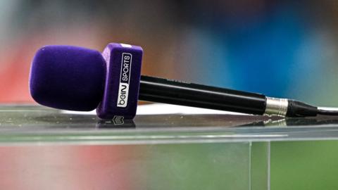 A beIN Sports microphone