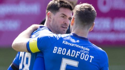 Kyle Lafferty and Kirk Broadfoot