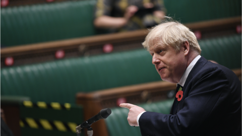 Boris Johnson at PMQs