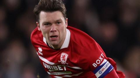 Middlesbrough captain Jonny Howson playing against Chelsea