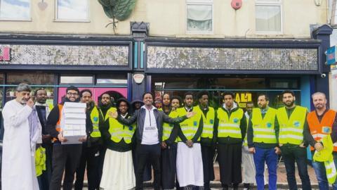 Grand Iftar celebrations on St Mark's Road in 2019