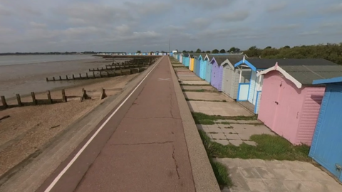 Brightlingsea beach huts