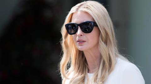Ivanka Trump arrives for an event with First Lady Melania Trump to launch initiatives for Be Best,