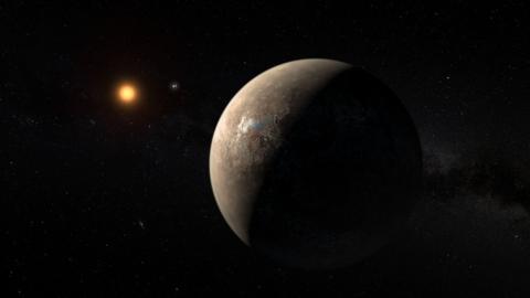 Artwork of Proxima b