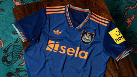 Newcastle's new third shirt