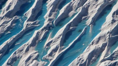 Greenland is melting due to a combination of warmer air and ocean temperatures
