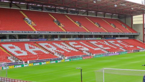 Oakwell, home of Barnsley FC