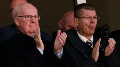 SPFL chairman Murdoch MacLennan and chief executive Neil Doncaster