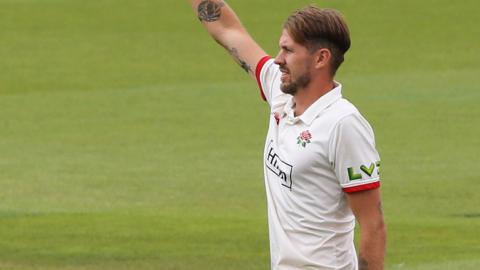 Tom Bailey got a "five-fer" on his last trip to the Oval in the day-night game with Lancashire in 2018
