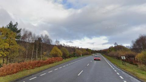 A9 near Kinveachy