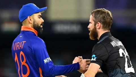 Virat Kohli and Kane Williamson