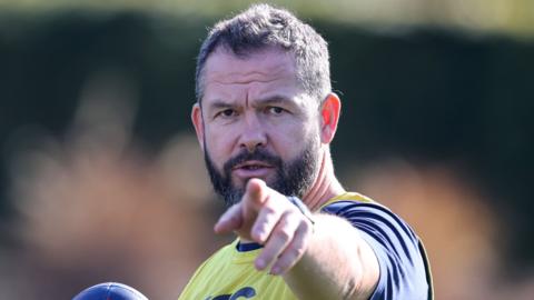 Ireland coach Andy Farrell