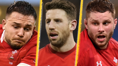 Ellis Jenkins, Alex Cuthbert and Thomas Young