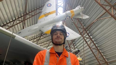 Alex Picken at RAF Cosford