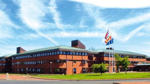 Northumberland County Council's headquarters, in Morpeth