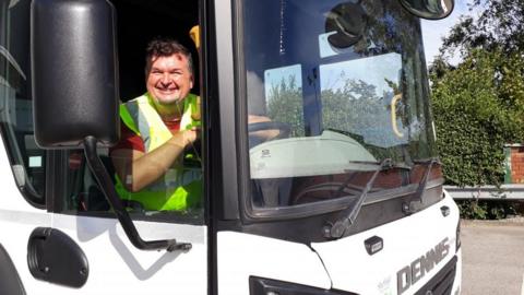 Bin lorry driver