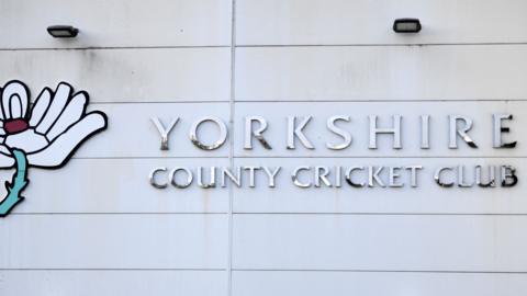 Yorkshire County Ciricket Club sign