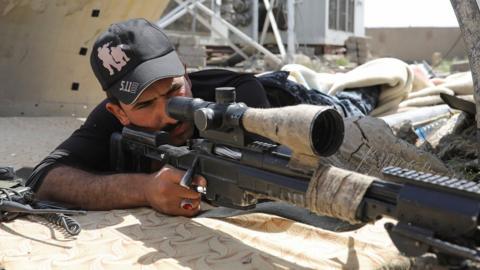 Sniper in the Iraqi army