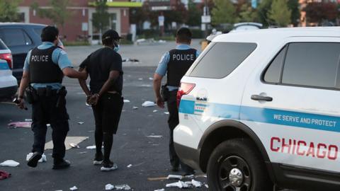 Chicago imposes restrictions after night of unrest