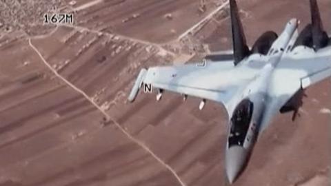 Russian fighter jet reportedly tailing US aircraft