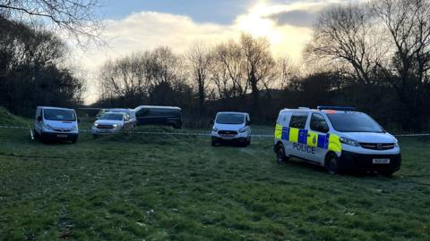 Police at Brackley Park, Hull