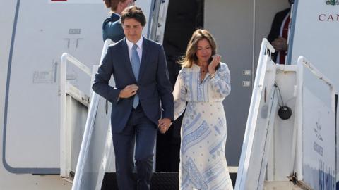 Trudeau and his wife Sophie