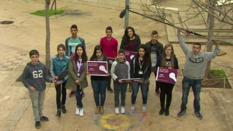 Schoolchildren in Jerusalem