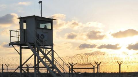 Image of Multinational Force and Observers (MFO) observation post in Egypt's Sinai peninsula