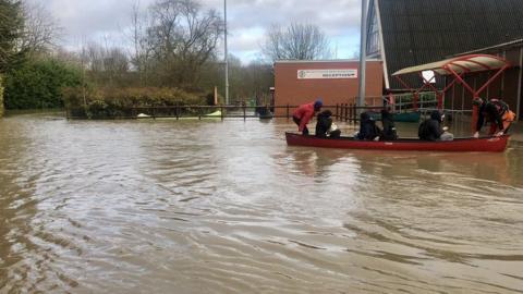 Flood in Leicester