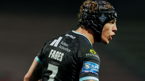 New Huddersfield signing Theo Fages was the only victorious Frenchman on show on Toulouse's opening night of Super League