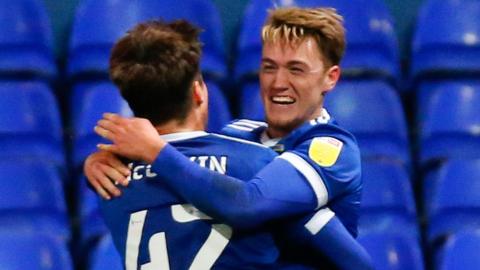 Jack Lankester scores for Ipswich