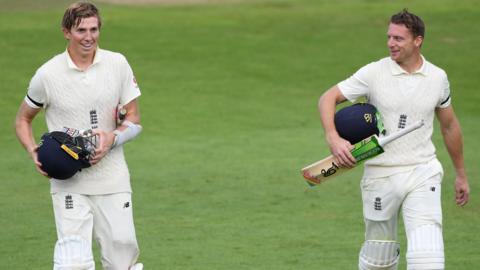 Zak Crawley and jos buttler