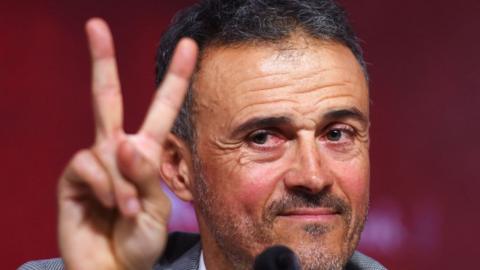 Spain boss Luis Enrique