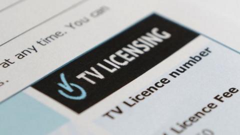TV licensing document
