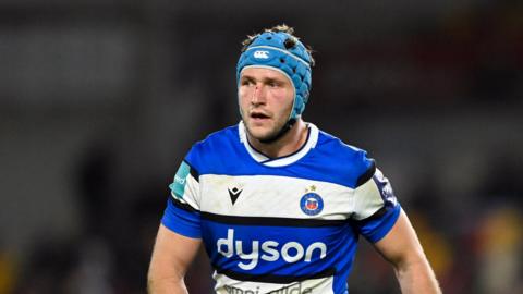 Versatile back rower Richard de Carpentier has made 15 appearances for Bath this season in all competitions