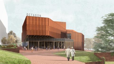 The Octagon Theatre plans