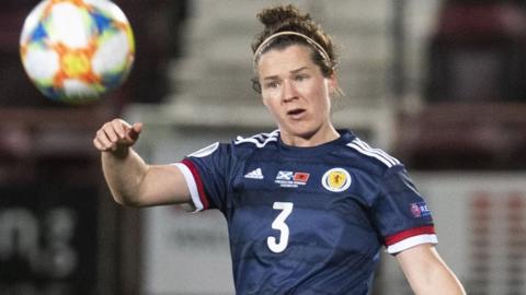 Scotland full-back Emma Mitchell