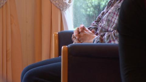 A resident at a care home