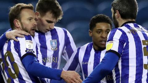 Sheffield Wednesday celebrate