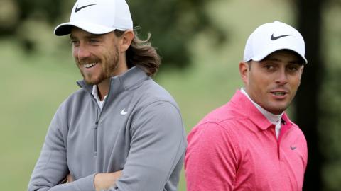 Tommy Fleetwood and Francesco Molinari