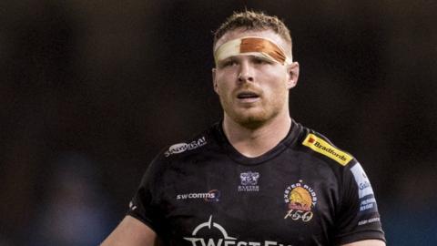 Joe Simmonds of Exeter Chiefs