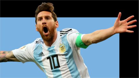 Argentina forward Lionel Messi