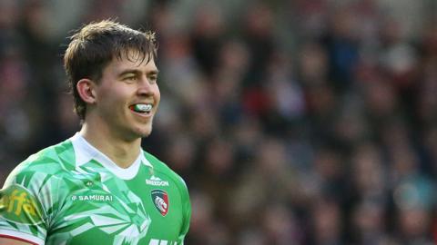 Guy Porter in action for Leicester Tigers