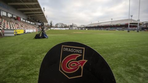 Dragons play at Rodney Parade