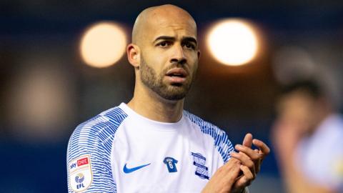 Jordan Graham in action for Birmingham City