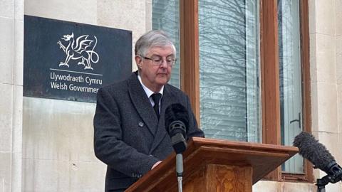 First Minister Mark Drakeford paid tribute to the Duke of Edinburgh's "generosity of spirit"