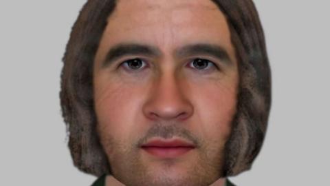 e-fit released by Hampshire Constabulary