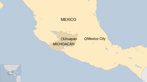 Map of Mexico